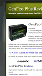 Mobile Screenshot of genf20plusinfo.com